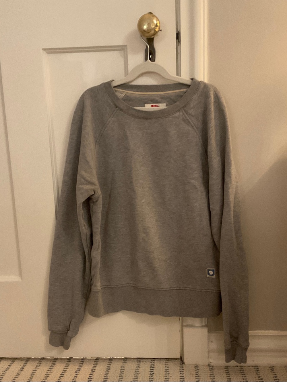 women’s  Gray Crewneck Sweatshirt